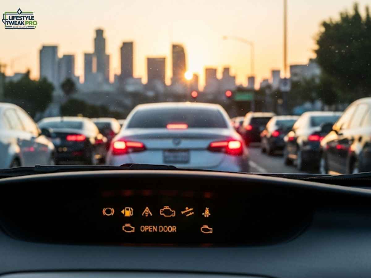 Dealing with Dashboard Warning Lights in Los Angeles Traffic