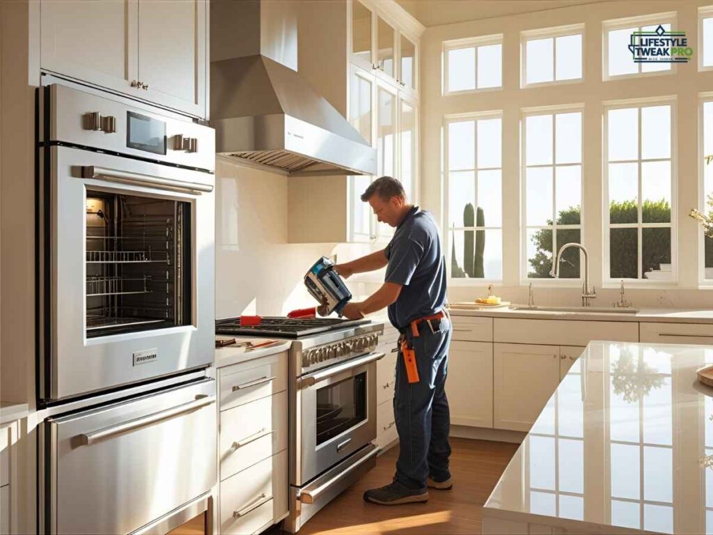 Complete Guide to Appliance Installation Services in Los Angeles: Permits, Codes, and Professional Installation 1 Los Angeles kitchen with professional appliance installation service