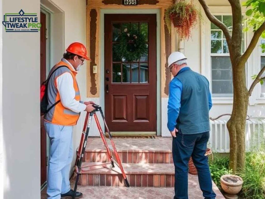 Los Angeles team conducts detailed mold inspection in Curtis Park historic neighborhood residence